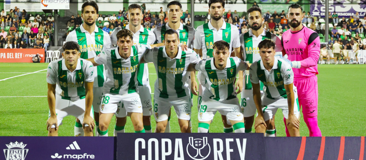 El once inicial cordobesista en el Municipal de El Paso