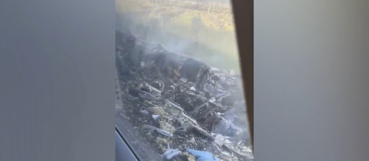 Los primeros vídeos del accidente de tren en Urda (Toledo)