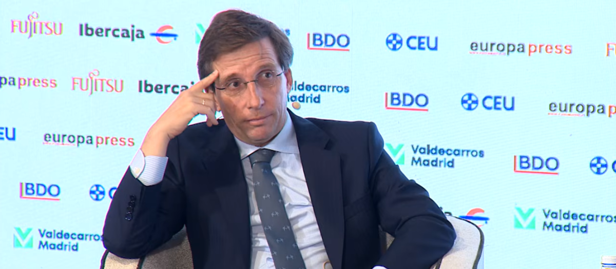 El alcalde de Madrid, José Luis Martínez-Almeida