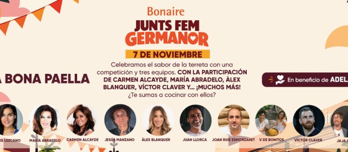 Cartel de la jornada 'Junts fem Germanor'