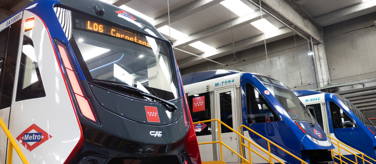 Nuevos trenes automáticos de la Línea 6