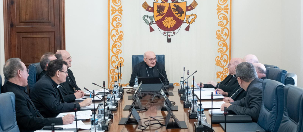 Imagen de la reunión de los obispos de la Provincia Eclesiástica Valentina