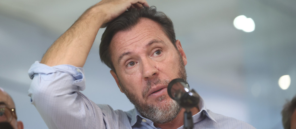 El ministro de Transportes y Movilidad Sostenible, Óscar Puente