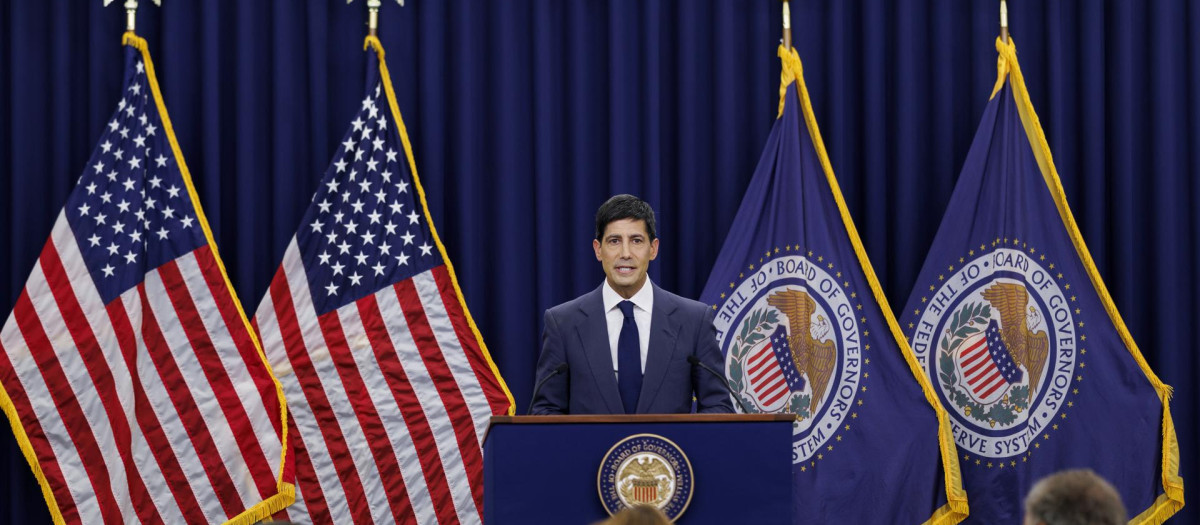El presidente de la Reserva Federal Kevin Warsh