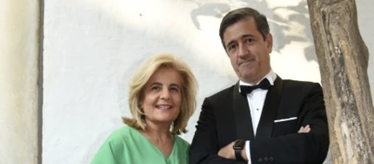 Fátima Báñez y su marido Jesús Alonso