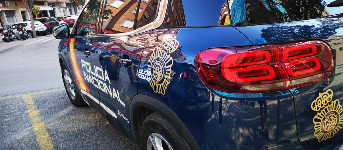 Imagen de una patrulla de la Policía Nacional