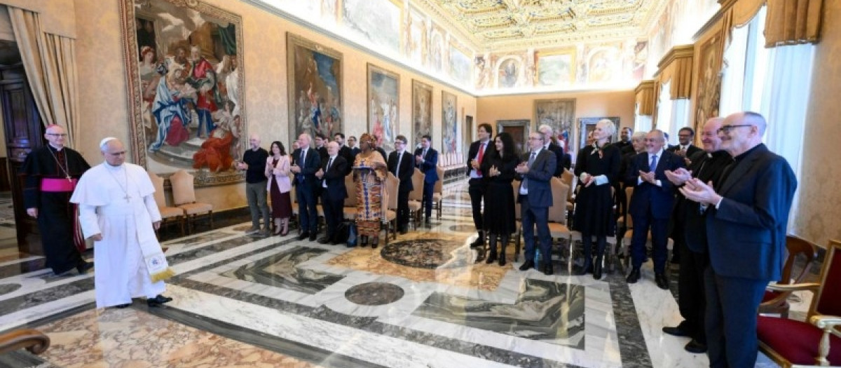 El Papa ha mantenido una audiencia con miembros de la Pontificia Academia por la Vida