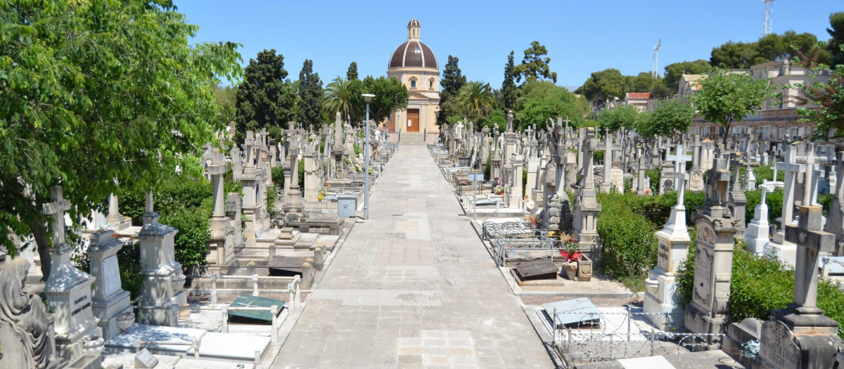 Vista del Cementerio de Palma.
