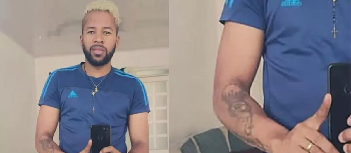 Confunden su tatuaje del Real Madrid por uno de las maras y lo deportan
