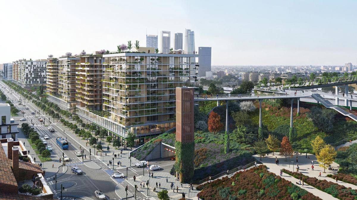 El nuevo barrio residencial de Madrid con más de 7.100 viviendas y 160.000 m2 de zonas verdes, un paso más cerca
