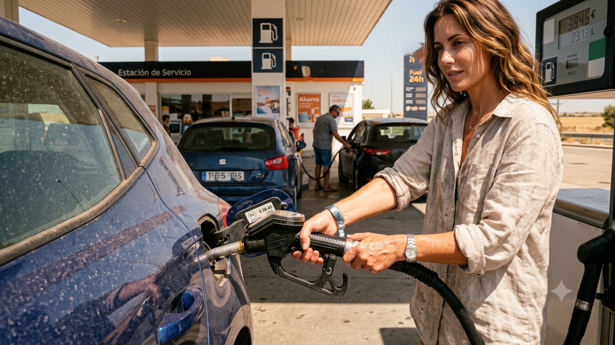 ¿Por qué deberías evitar llenar el depósito del coche cuando hace tanto calor?