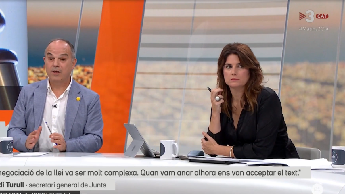Un informe confirma que el separatismo aún es mayoritario en las tertulias de TV3, pese al gobierno del PSC