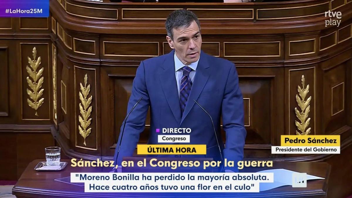 La Junta Electoral recuerda a RTVE su deber de neutralidad tras el rótulo de la «flor en el culo» de Moreno