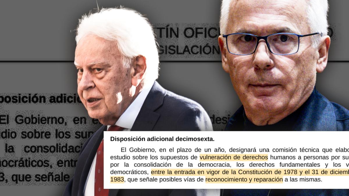 La Comisión de la Verdad de Garzón podrá investigar al Gobierno de Felipe González por los inicios del GAL