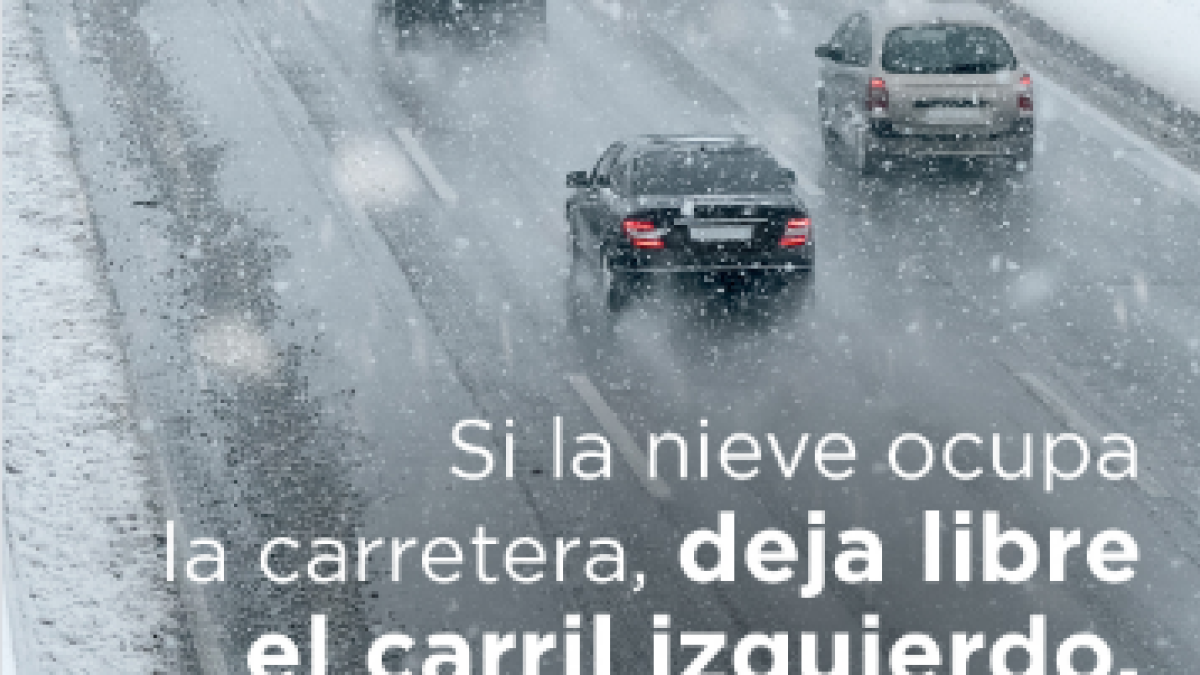 La DGT informa sobre cómo conducir con nieve en pleno septiembre con 35 grados a la sombra en España