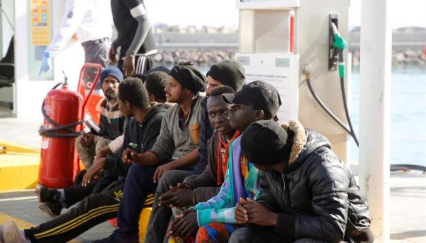Las cifras recogen un aumento del 53,8% en la llegada de migrantes por vía marítima