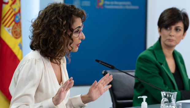 Las ministras Montero y Rodríguez.