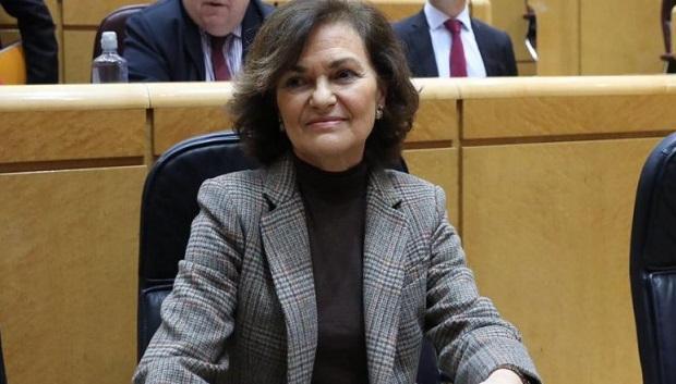 Carmen Calvo, caras de la noticia