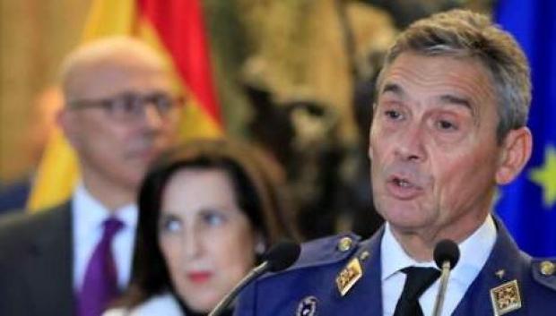 El general Villarroya, ex Jemad.