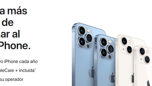 En la web de EE. UU. de Apple se puede ver el programa de renting