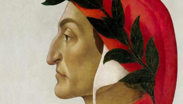 Retrato del poeta Dante Alighieri por Sandro Botticelli