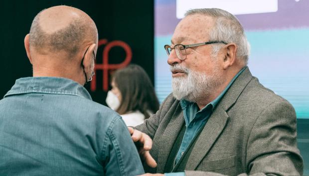 Fernando Savater en el acto homenaje a Mikel Azurmendi