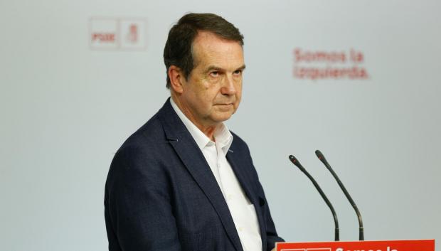 El alcalde de Vigo, Abel Caballero, durante un acto del PSOE en Madrid, en 2017