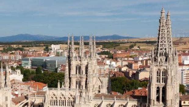 Vista exterior de la Catedral de Burgos