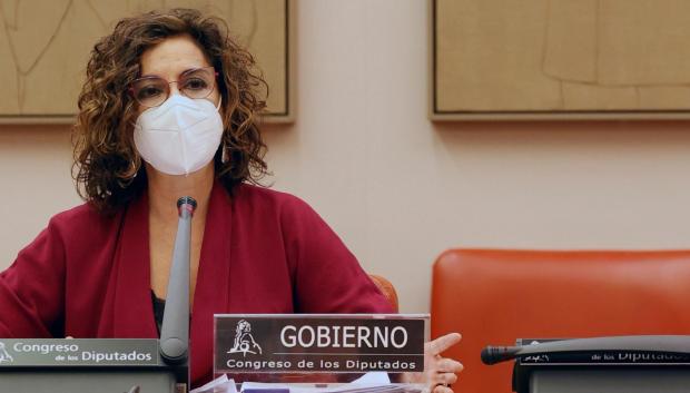 María Jesús Montero en el Congreso