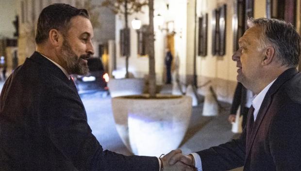 Abascal y Orbán, a su encuentro en Budapest.