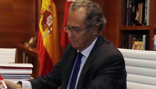 El consejero de Educación de la Comunidad de Madrid, Enrique Ossorio