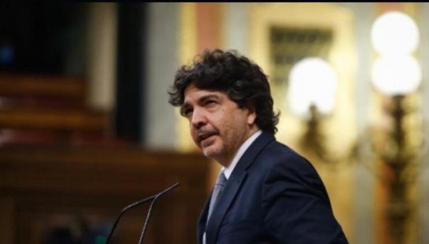 Mario Garcés, diputado del PP y portavoz adjunto del grupo parlamentario, en el Congreso.