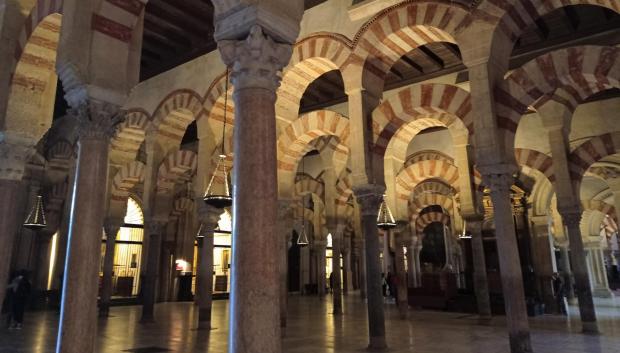 Interior de la catedral-Mezquita de Córdoba