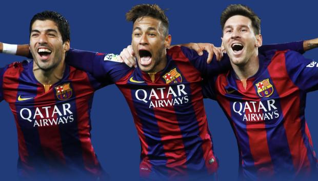 Suárez, Neymar y Messi dieron al Barça sus mejores registros goleadores