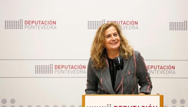 La presidenta de la Diputación de Pontevedra no ha hecho referencia al caso en todo lo que ha durado el proceso