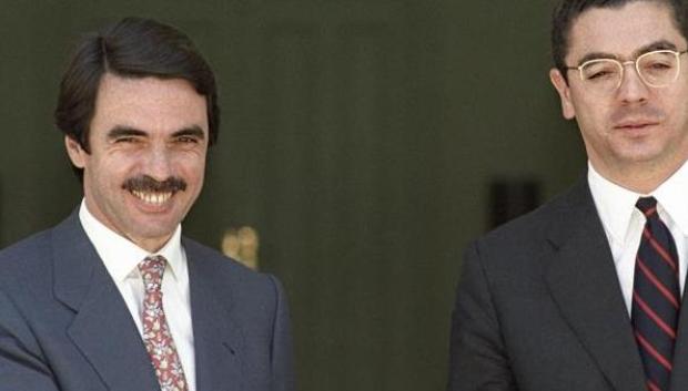 José María Aznar y Alberto Ruiz-Gallardón