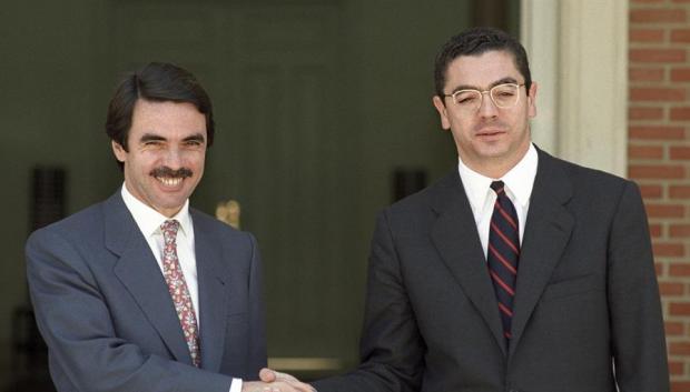 José María Aznar y Alberto Ruiz-Gallardón