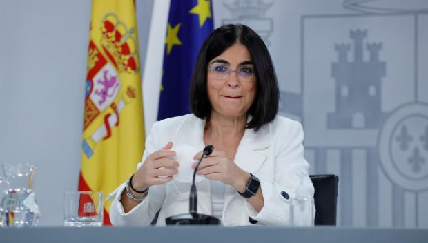 La ministra de Sanidad, Carolina Darías