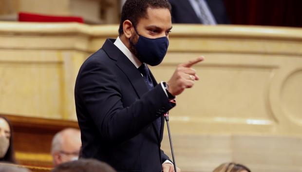 El líder de Vox en Cataluña, Ignacio Garriga