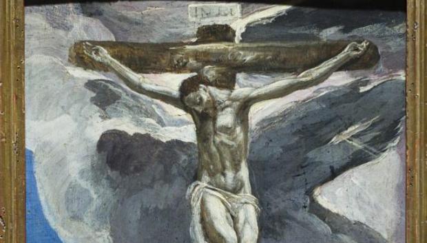 El cuadro de 'Crucifixión', de El Greco, ya descansa en el Museo del Greco de Toledo