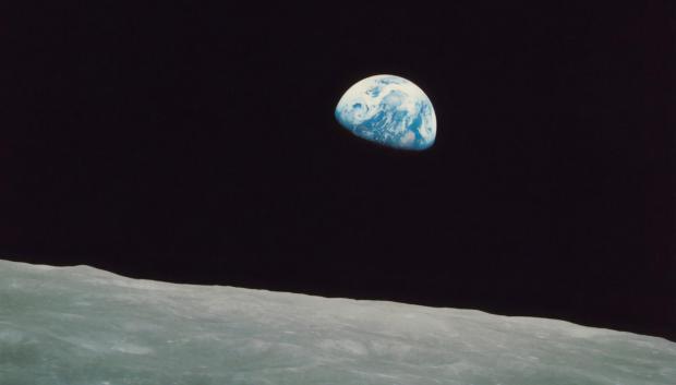 Fotografía de la Tierra tomada por los astronautas del Apolo 8