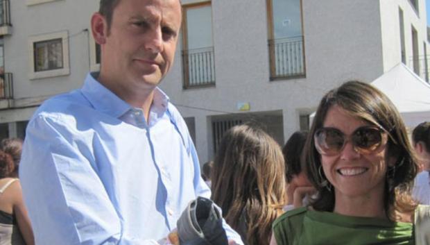 El matrimonio formado por Santiago Fernández y Elena Biurrun