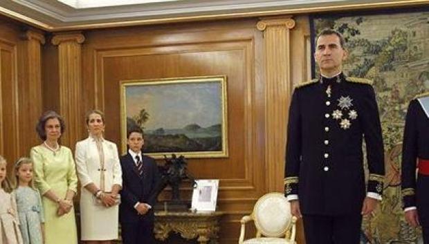 Felipe VI y Juan Carlos I