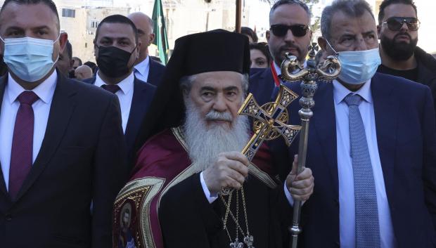El Patriarca Greco-Ortodoxo de Jerusalén, Teófilo III