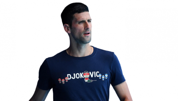 Novak Djokovic, caras de la noticia