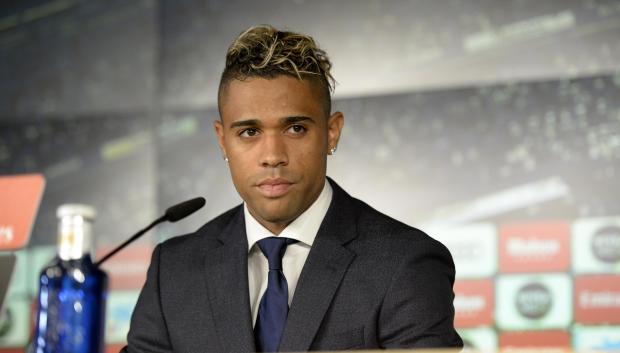 Soccerplayer Mariano Diaz during his presentation as player of Real Madrid in Madrid on Friday, 31 August 2018