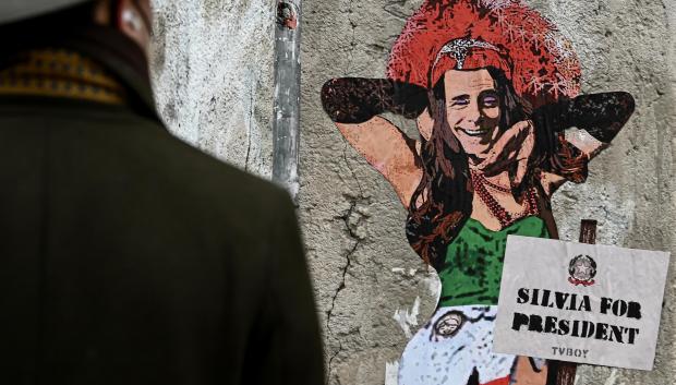 «Silvia for President», reza un mural en las calles de Milán
