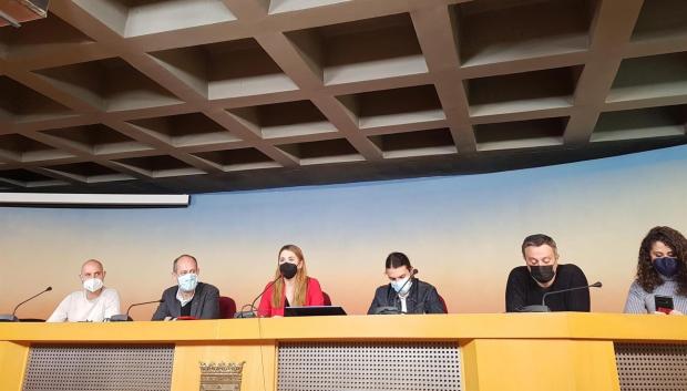 El Grupo Municipal Socialista en Madrid encabezado por Mar Espinar ofrece una rueda de prensa previa al Pleno