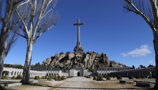 Imagen del Valle de los Caídos desde la hospedería