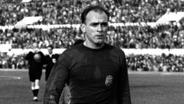 Di Stéfano con la Selección española en 1959
